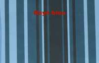 Alle - Sitzbankbezug 2CV, für 1 Sitzbank vorne + 1 Sitzbank hinten. Stoff (Bleu Raye 1676) in de