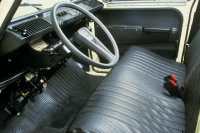 Alle - Sitzbankbezug 2CV, für 1 Sitzbank vorne + 1 Sitzbank hinten. Kunstleder schwarz (AÉRÉ),