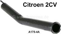 Citroen-2CV - Tankeinfüllstutzen Nachbau, für Citroen 2CV. Nur passend für Benzintank aus Blech. Or.N