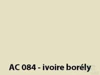 Alle - Lack 1000ml / AC 084 / 9/72-9/74 Ivoire Borély, bitte mit dem Härter 20438 mischen,  2 T