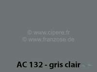 Citroen-2CV - Lack 1000ml / AC 132 / 9/54-9/61 Gris Clair, 2CV, bitte mit dem Härter 20438 mischen,  2 