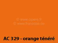 Alle - Lack 1000ml / AC 329 / 9/73-9/76 Orange Ténéré, bitte mit dem Härter 20438 mischen,  2