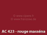 Citroen-2CV - Lack 1000ml / AC 423 / 2/70-9/72 Rouge Masséna, bitte mit dem Härter 20438 mischen,  2 T