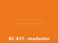 Citroen-2CV - Lack 1000ml / AC 437 / 9/78-9/80 Mandarine, bitte mit dem Härter 20438 mischen,  2 Teile 