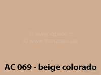 Renault - Lack 1000ml /GDB/EDB/AC 069/ 9/81-9/84 Beige Colorado, bitte mit dem Härter 20438 mischen