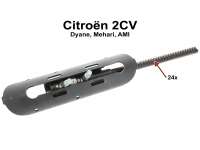 Citroen-2CV - Lenkung, Reparatur-Satz (montiert). Passend für Citroen 2CV bis Orga Nr. 2275, Dyane, Meh