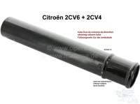 Citroen-2CV - Lenksäulen Führungsrohr (ohne Gummis). Passend für Citroen 2CV. Nachbau. Das Rohr ist o