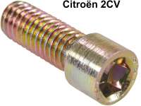 Citroen-2CV - Zündschloss Verriegelungsring, Inbusschraube (per Stück). Passend für Citroen 2CV, ab B