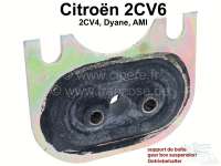 Citroen-2CV - Getriebehalter an der Vorderachse, für Citroen 2CV4+6, (Motorhalterung hinten). Markenher