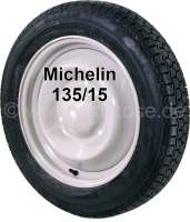 Citroen-2CV - Reifen aufgezogen auf einer neuen Felge, R135/15. Hersteller Michelin. Wir verwenden nur u