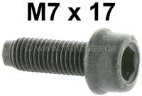 Renault - M7x17, Imbuß Schraube, M7x17mm.