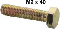 Citroen-2CV - M9x40 / Schraube, gelb verzinkt! (M9x1,25 Steigung)