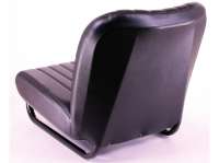 Citroen-2CV - Mehari, Sitz links komplett, Kunstleder schwarz (Neuteil). Passend für Citroen Mehari.