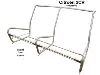 Citroen-2CV - Sitzbankgestell vorne. Passend für Citroen 2CV, bis Baujahr 02/1970. Verstellung durch L