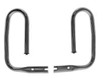 Citroen-2CV - Stoßstangenbügel vorne (AZAM-Bügel). 1 Satz (2 Stück), passt auf alle Citroen 2CV ab 1