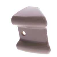 Citroen-2CV - Stoßstangenecke vorne, für Citroen 2CV6 (Plastikecke vorne). Farbe grau. Sehr gute Nachf