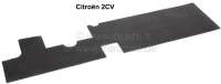 Citroen-2CV - 2CV, Pedalboden: Gummimatte auf dem Pedalboden. Passend für Citroen 2CV mit hängenden Pe