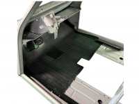 Citroen-2CV - Gummimatte vorne. Passend für Citroen 2CV mit hängenden Pedalen. Bis Baujahr 1990. Citro