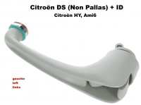 citroen 2cv tuerschloesser griffe tuergriff innen links kunststoff farbe grau citoen ds pallas id P38680 - Bild 1