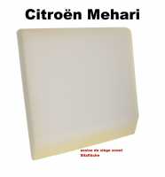 Citroen-2CV - Mehari. Schaumstoff für die Sitzfläche (vorderer Sitz). Passend für Citroen Mehari.