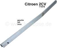 Citroen-2CV - 2CV alt, Schweller links komplett, für Citroen 2CV bis Baujahr 1970. Die Schweller haben 