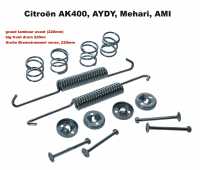 citroen 2cv vorderradbremse hydraulikteile bremsbacken montagesatz vorne ak400 acdy mehari ami6 P13074 - Bild 1