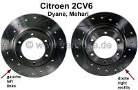 Citroen-2CV - Bremsscheiben 