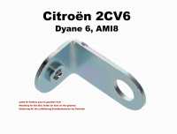 citroen 2cv vorderradbremse hydraulikteile halterung luftfuehrung scheibenbremse getriebe winkel an geschraubt P13253 - Bild 1