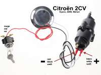 Citroen-DS-11CV-HY - Elektronische Zündanlage 12 Volt - Nachbau! Passend für Citroen 2CV6. Diese Zündanlage 