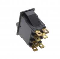 Peugeot - Kippschalter Warnblinklicht. 33x5x19,5mm (Einbaumaß). Passend für viele Renault + Peugeo