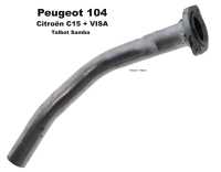citroen auspuffanlage p 104visasamba auspuff kruemmerrohr P72889 20260604154017 - Bild 1