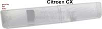 Sonstige-Citroen - CX, Blinkerkappe vorne links. Farbe: weiß-weiß. Passend für Citroen CX 2 (Kunststoffsto