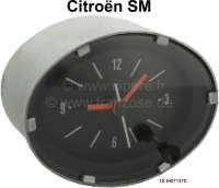 Citroen-DS-11CV-HY - SM, Zeituhr (optisch wie Original). Passend für Citroen SM. Die Zeituhr hat ein elektroni