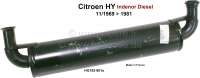 Citroen-DS-11CV-HY - Auspuff Schalldämpfer. Passend für Citroen HY Indenor Diesel, ab Baujahr 11/1969. Or. Nr