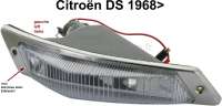 Citroen-DS-11CV-HY - Blinker vorne links komplett. Passend für Citroen DS, ab Baujahr 1968. Der Blinker ist mi
