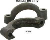 Citroen-2CV - Auspuffschelle aus Metallguß (Innendurchmesser 57mm), für die Verbindung Auspuffkrümmer