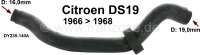 Citroen-DS-11CV-HY - Vorwärmschlauch für den Einlasskrümmer (Vergaservorwärmung). Passend für Citroen DS 1