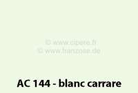 Citroen-DS-11CV-HY - Sprühlack 400ml, AC 144 - DS 62-68 Blanc Carrare Bitte innerhalb 6 Monate aufbrauchen!