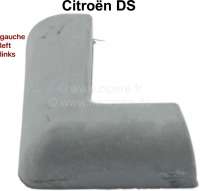Citroen-DS-11CV-HY - Dichtungsgummi unten links (Farbe grau) an der C-Säule (Türanschlag, Abdichtung der Tür
