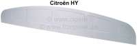 Citroen-DS-11CV-HY - Heckblech oben quer, für Citroen HY. Alle Baujahre. Or.Nr. HY 823-95.