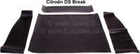 Alle - Kofferraumverkleidungsset DS Break (4 teilig), montagefertig zugeschnitten. Nur passend f