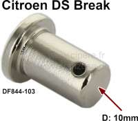 Citroen-DS-11CV-HY - DS Break, Scharnierbolzen für das obere Heckklappenscharnier, am Dach. Durchmesser: 10mm.