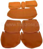 Sonstige-Citroen - DS >1965, Sitzbezüge vorne + hinten, Citroen DS (Non Pallas) bis Baujahr 1965 (niedrige R