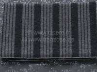 Citroen-2CV - DS Pallas, Sitzbezüge vorne + hinten, Citroen DS Pallas, Farbe grau gestreift (Streifen i