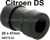 Citroen-2CV - Benzintank Befestigung Gummihülse, passend für Citroen DS. Länge 47mm, Durchmesser 28mm
