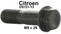 Citroen-2CV - Pleuellagerschraube. M 9 x 29mm. Passend für Citroen 11D. Citroen ID19. Citroen HY. Or. N