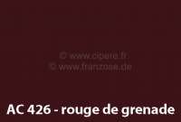 Citroen-DS-11CV-HY - Lack 1000ml, AC 426 - DS 72 Rouge de Grenade, bitte mit dem Härter 20438 mischen,  2 Teil