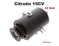 citroen ds 11cv hy lichtmaschine ersatzteile neuteil gleichstrom 15cv 6 zylinder 12 volt 50a aber P60576 - Bild 1