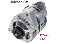 Citroen-DS-11CV-HY - Lichtmaschine, Neuteil (Wechselstrom). Passend für Citroen SM. 12 Volt! 95A. Neuteil! Die