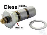 Peugeot - Öldruckschalter (Diesel). Gewinde M18 x 1,5. Passend für Peugeot Diesel 204D, 304D, 305D